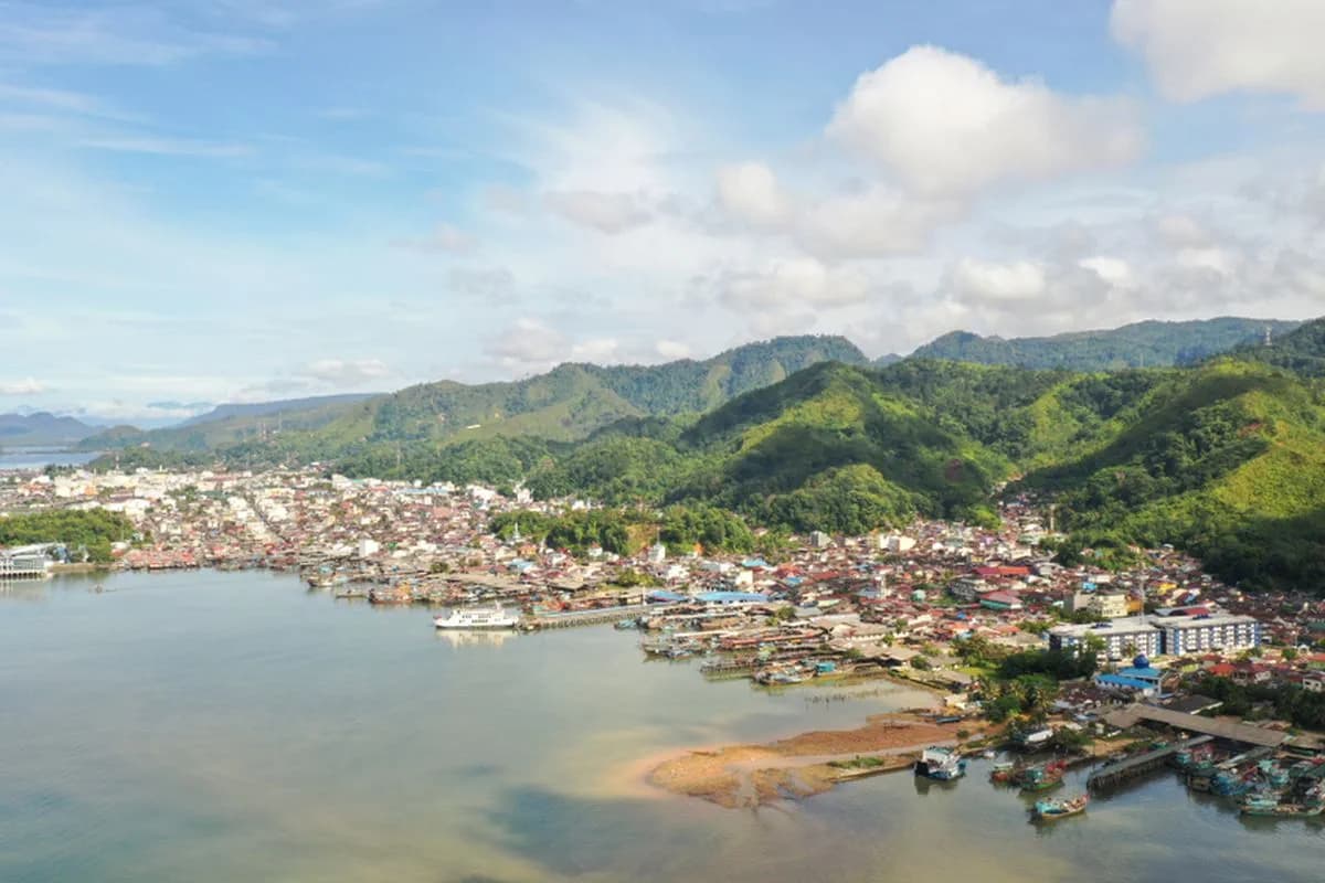 Gudang perdagangan yang didirikan di Sibolga pada tahun 1950