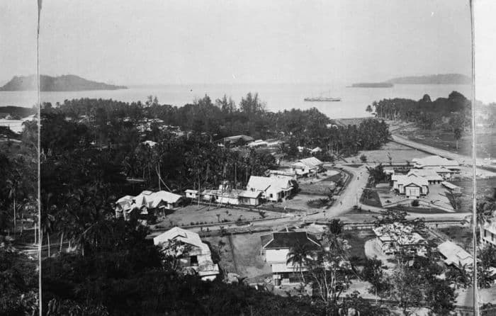 Pemukiman Eropa Sibolga dan Teluk Tapanuli, 1917